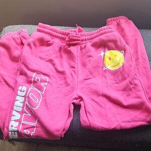 Vibrant Pink Women's Jogger Pants